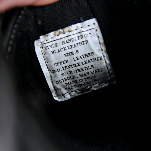 Steve Madden Handler Wallabee Boots Black‎ Men 8 main image 6